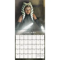 Trends International Inc. 2023-24 Wall Calendar 12"x12" Star Wars: The Mandalorian