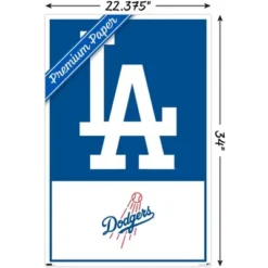 Trends International MLB Los Angeles Dodgers - Logo 22 Unframed Wall Poster Prints -Everyday Fan & Home GUEST 024fe1ff 60ac 495b ae48 fd5f57620f37
