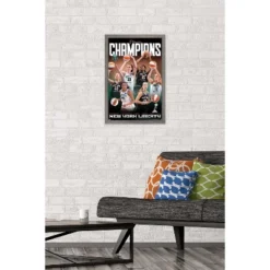 Trends International WNBA New York Liberty - 2024 WNBA Finals Champions Framed Wall Poster Prints