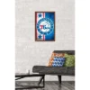 Trends International NBA Philadelphia 76ers - Logo 15 Framed Wall Poster Prints -Everyday Fan & Home GUEST 03fda278 4914 4c79 b747 13ea342e98d2
