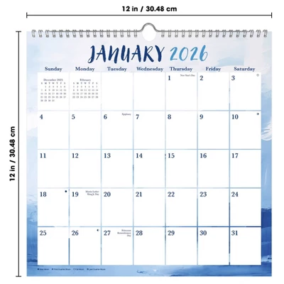 Trends International 2026 Abstract Pastel Spiral 12"x12.25" Wall Calendar 7 Trends International 2026 Abstract Pastel Spiral 12"x12.25" Wall Calendar - Image 5