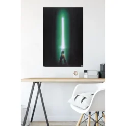 Trends International Star Wars: Original Trilogy - Green Lightsaber Unframed Wall Poster Prints -Everyday Fan & Home GUEST 07c46312 253f 417e 9b5c 0f0c67b9331e