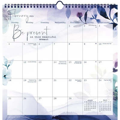 Trends International Inc. 2023-24 Wall Calendar 12"x12" Mindfulness By Stephanie Ryan 3 Trends International Inc. 2023-24 Wall Calendar 12"x12" Mindfulness By Stephanie Ryan