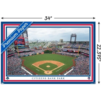 Trends International MLB Philadelphia Phillies - Citizens Bank Park 22 Unframed Wall Poster Prints 4 Trends International MLB Philadelphia Phillies - Citizens Bank Park 22 Unframed Wall Poster Prints - Image 2