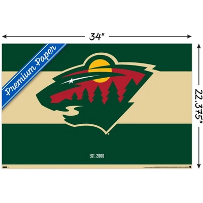 Trends International NHL Minnesota Wild - Logo 21 Unframed Wall Poster Prints 4 Trends International NHL Minnesota Wild - Logo 21 Unframed Wall Poster Prints - Image 2