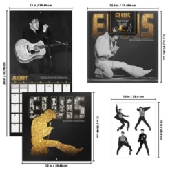 Trends International 2026 Elvis Presley Collector's 12.63"x12.63" Edition Calendar -Everyday Fan & Home GUEST 0e5bc89d 7290 4abc 8890 e1b1ac1a799c