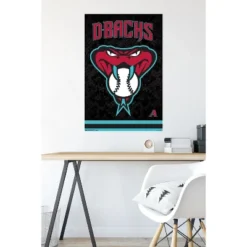 Trends International MLB Arizona Diamondbacks - Snake Head Logo Unframed Wall Poster Prints -Everyday Fan & Home GUEST 0e8bf77a 53a1 42b2 842e c09f51f09f62