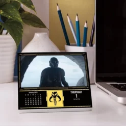 Star Wars Trends International 2026 Mandalorian Dayata Time 6.12"x5.37" Box Calendar -Everyday Fan & Home GUEST 100970e2 81f3 4add 873a 1f4ef44bdccf