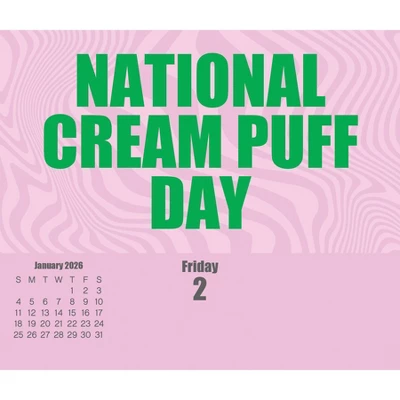 Trends International 2026 Celebrate Daily Dayata Time 6.12"x5.37" Box Calendar 5 Trends International 2026 Celebrate Daily Dayata Time 6.12"x5.37" Box Calendar - Image 3