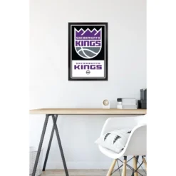 Trends International NBA Sacramento Kings - Logo 21 Framed Wall Poster Prints -Everyday Fan & Home GUEST 123ea8f9 fadc 4275 ad65 f9f3ef018ecf
