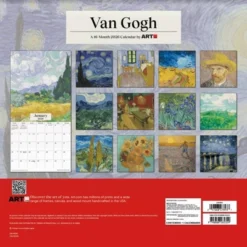 Trends International 2026 Van Gogh 12"x12" Wall Calendar -Everyday Fan & Home GUEST 12f8db32 fca0 4597 be0f 2fc684bd1d1e