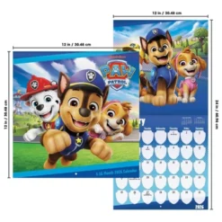 Trends International 2026 Paw Patrol 12"x12" Wall Calendar -Everyday Fan & Home GUEST 13af7243 0e28 4c1e aab9 7b3ec539a640