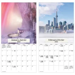 Trends International 2026 Ontario Bilingual French 12"x12" Wall Calendar -Everyday Fan & Home GUEST 14ecfc83 40d4 47ee 93ce bd9898b08bc9