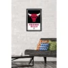Trends International NBA Chicago Bulls - Logo 21 Framed Wall Poster Prints
