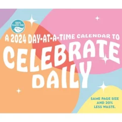 Trends International Inc. 2024 Daily Desk Calendar 4.25"x5" Celebrate -Everyday Fan & Home GUEST 17f17c56 4d4b 48fe a8d4 629377dbe275