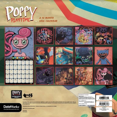 Trends International 2026 Poppy Playtime 12"x12" Wall Calendar 5 Trends International 2026 Poppy Playtime 12"x12" Wall Calendar - Image 3
