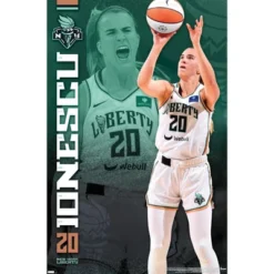 Trends International WNBA New York Liberty - Sabrina Ionescu 24 Framed Wall Poster Prints -Everyday Fan & Home GUEST 1b380a10 614f 4431 b886 d899349ce5fa 1