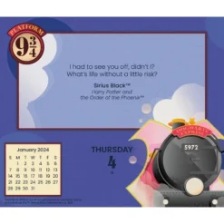 Trends International Inc. 2024 Daily Desk Calendar 4.25"x5" Harry Potter 12 Trends International Inc. 2024 Daily Desk Calendar 4.25"x5" Harry Potter -Everyday Fan & Home GUEST 1b9b6c5e 857a 4394 b517 59dc6afd9ec6