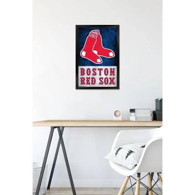 Trends International MLB Boston Red Sox - Logo 18 Framed Wall Poster Prints 7 Trends International MLB Boston Red Sox - Logo 18 Framed Wall Poster Prints - Image 5