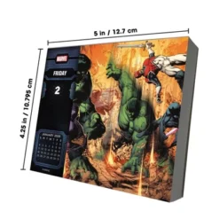 Trends International 2026 History Of Marvel Dayata Time 6.12"x5.37" Box Calendar -Everyday Fan & Home GUEST 1e39ed03 721e 4a30 a9b4 f74e57b99368