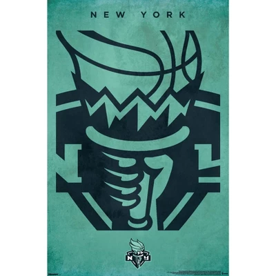 Trends International WNBA New York Liberty - Logo 25 Framed Wall Poster Prints 8 Trends International WNBA New York Liberty - Logo 25 Framed Wall Poster Prints - Image 6