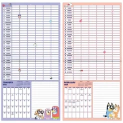 Trends International 2026 Bluey Sticker 12"x12" Wall Calendar -Everyday Fan & Home GUEST 1f9915bd 0375 496f 8441 0c0bc4149ca4