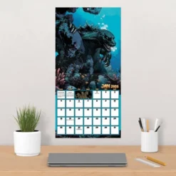 Trends International 2026 Godzilla Classic 12"x12" Wall Calendar -Everyday Fan & Home GUEST 200ab3d0 835d 4d6b 8765 8cbbcc23efb5