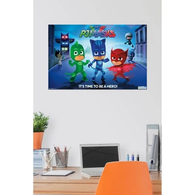 22" X 34" PJ Masks: Its Time To Be A Hero Premium Poster - Trends International 4 22" X 34" PJ Masks: Its Time To Be A Hero Premium Poster - Trends International - Image 2