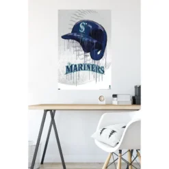 Trends International MLB Seattle Mariners - Drip Helmet 22 Unframed Wall Poster Prints -Everyday Fan & Home GUEST 2263ed25 9c56 4d40 80d7 d19d22072342