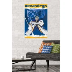 Trends International NHL St. Louis Blues - Jordan Binnington 19 Unframed Wall Poster Prints