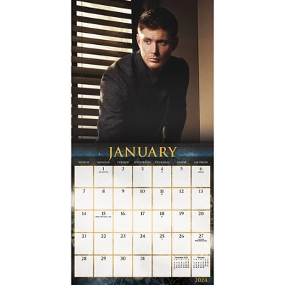 Trends International Inc. 2023-24 Wall Calendar 12"x12" Supernatural 3 Trends International Inc. 2023-24 Wall Calendar 12"x12" Supernatural