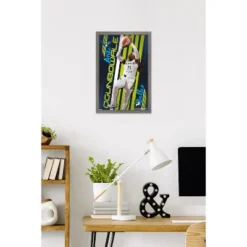 Trends International WNBA Dallas Wings - Arike Ogunbowale 25 Framed Wall Poster Prints