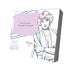 Trends International Inc. 2024 Daily Desk Calendar 4.25"x5" Golden Girls