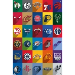 Trends International NBA League - Logos 25 Unframed Wall Poster Prints -Everyday Fan & Home GUEST 26e18c07 09e5 456e b8b4 afba238da36e