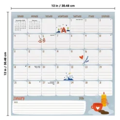 Trends International 2026 Family 12"x12" Family Calendar -Everyday Fan & Home GUEST 26ee5df5 837a 48e3 91f5 6ba9b1052997