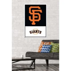 Trends International MLB San Francisco Giants - Logo 22 Unframed Wall Poster Prints