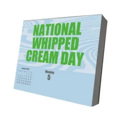 Trends International 2026 Celebrate Daily Dayata Time 6.12"x5.37" Box Calendar