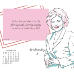Trends International Inc. 2024 Daily Desk Calendar 4.25"x5" Golden Girls -Everyday Fan & Home GUEST 28f87768 c5be 4ec1 8dc8 cdecc1d92e0b