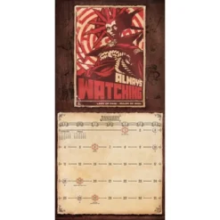 Trends International 2026 Dungeons And Dragons Classic 12"x12" Wall Calendar