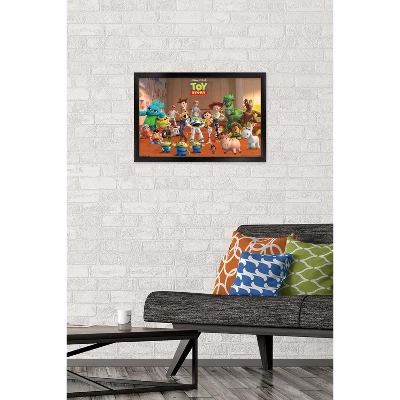 Trends International Disney Pixar Toy Story 4 - Collage Framed Wall Poster Prints 3 Trends International Disney Pixar Toy Story 4 - Collage Framed Wall Poster Prints