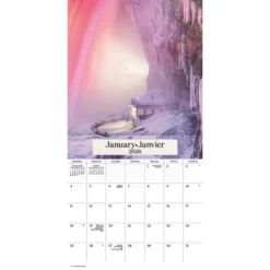 Trends International 2026 Ontario Bilingual French 12"x12" Wall Calendar