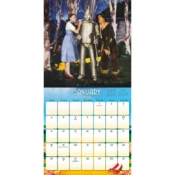Trends International 2026 The Wizard Of Oz 12"x12" Wall Calendar