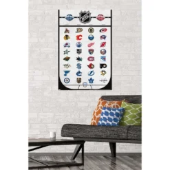 Trends International NHL League - Logos 22 Unframed Wall Poster Prints