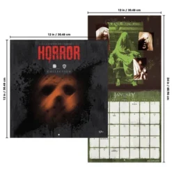 Trends International 2026 Horror Collection 12"x12" Wall Calendar -Everyday Fan & Home GUEST 32298ee4 ae5c 4f24 bd68 e58f472872c7