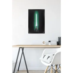 Trends International Star Wars: Original Trilogy - Green Lightsaber Framed Wall Poster Prints -Everyday Fan & Home GUEST 33492638 7cdc 4824 bcd0 a325cfa6e246