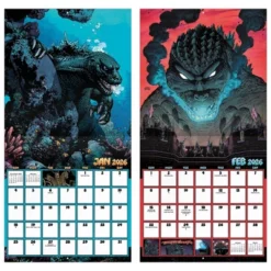 Trends International 2026 Godzilla Classic 12"x12" Wall Calendar -Everyday Fan & Home GUEST 341f9fa3 c1e0 45c7 93e2 db322f783376