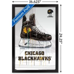 Trends International NHL Chicago Blackhawks - Drip Skate 21 Framed Wall Poster Prints -Everyday Fan & Home GUEST 367fb02b a5eb 4ac1 b1a6 227e7ae3cef9