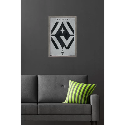 Trends International WNBA Las Vegas Aces - Logo 25 Framed Wall Poster Prints 7 Trends International WNBA Las Vegas Aces - Logo 25 Framed Wall Poster Prints - Image 5