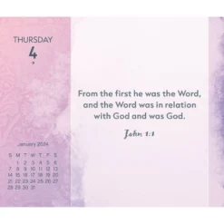 Trends International Inc. 2024 Daily Desk Calendar 4.25"x5" Bible -Everyday Fan & Home GUEST 3924143d b8ed 4560 ad08 dad0da218d5f