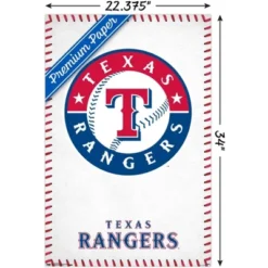Trends International MLB Texas Rangers - Logo 17 Unframed Wall Poster Prints -Everyday Fan & Home GUEST 3b8ce9ff 9c1f 4449 9f21 36b223f594d7